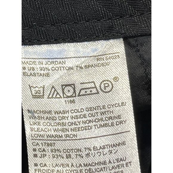 Banana republic womens high rise slim ankle pants sz 00p black stretch trousers - Picture 12 of 12